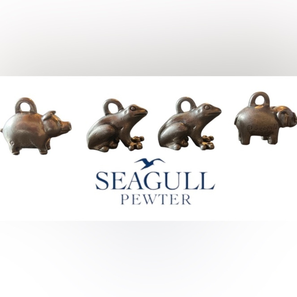 Seagull Pewter Accent Charm – Made in Pugwash, Nova Scotia